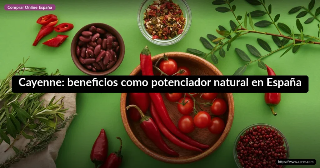 Cayenne: beneficios como potenciador natural en España