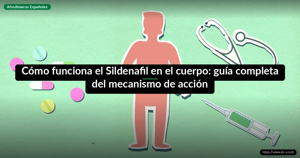 Cómo funciona el Sildenafil en el cuerpo: guía completa del mecanismo de acción
