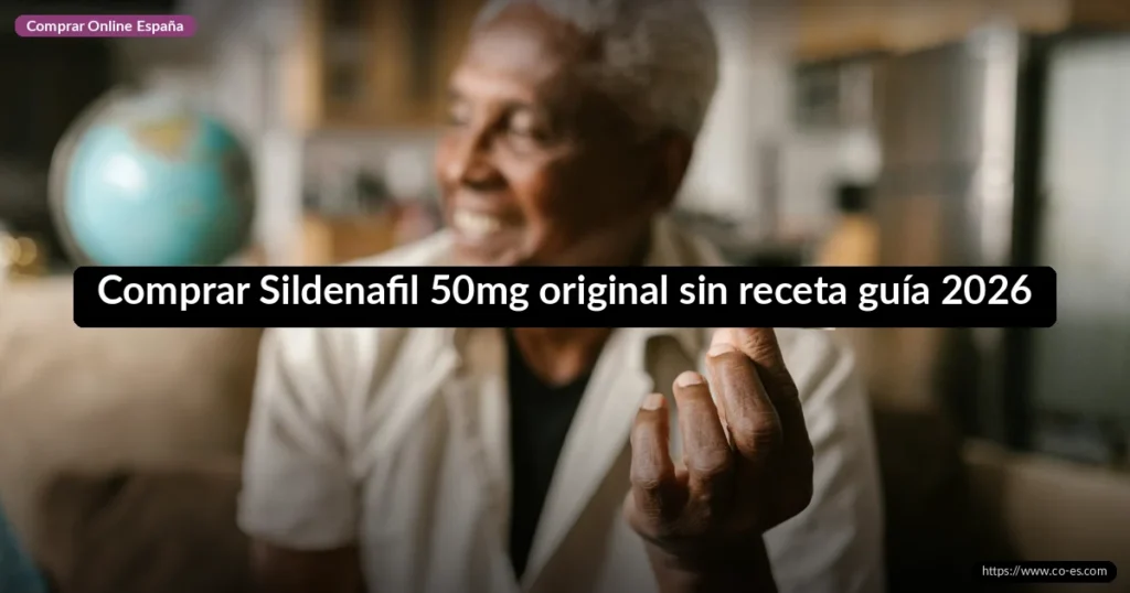 Comprar Sildenafil 50mg original sin receta guía 2026