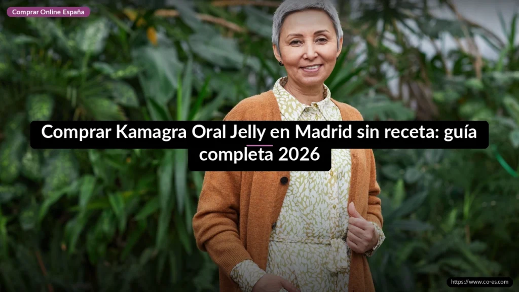 Comprar Kamagra Oral Jelly en Madrid sin receta: guía completa 2026