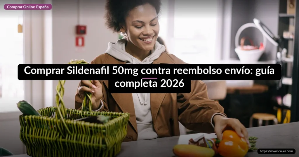 Comprar Sildenafil 50mg contra reembolso envío: guía completa 2026