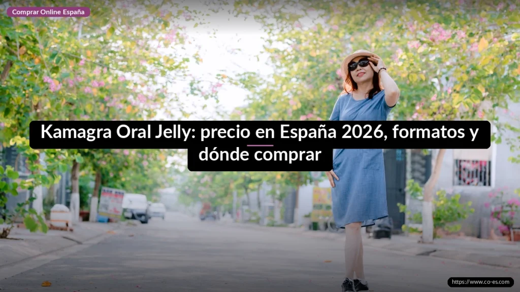 Kamagra Oral Jelly: precio en España 2026, formatos y dónde comprar
