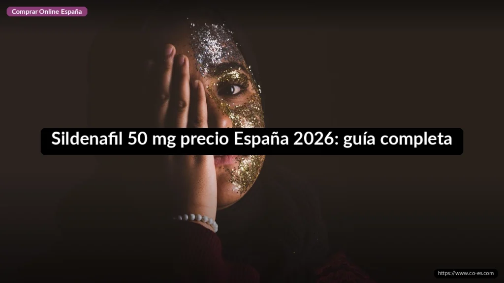 Sildenafil 50 mg precio España 2026: guía completa