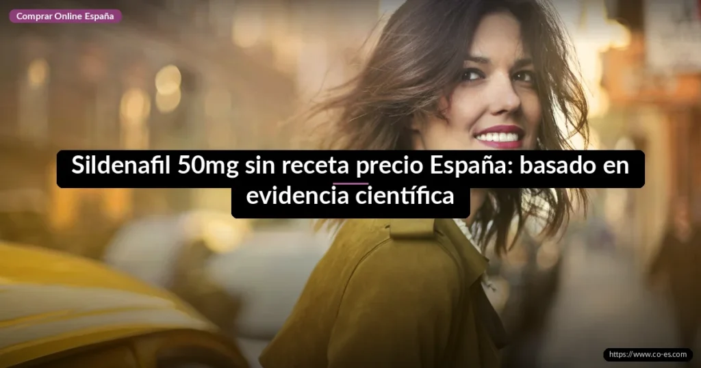 Sildenafil 50mg sin receta precio España: basado en evidencia científica