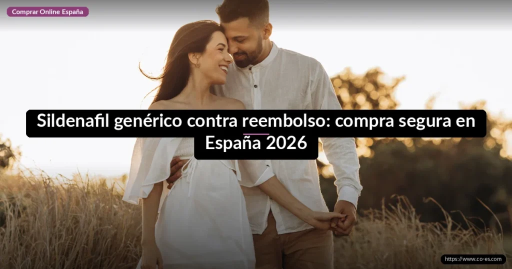 Sildenafil genérico contra reembolso: compra segura en España 2026