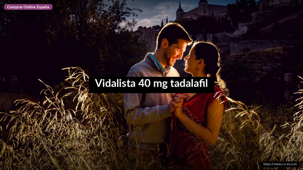 Vidalista 40 mg tadalafil